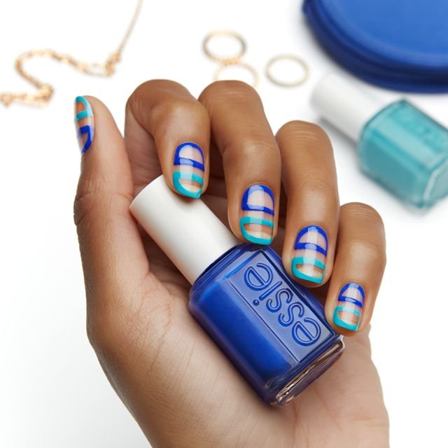 nail art between the lines