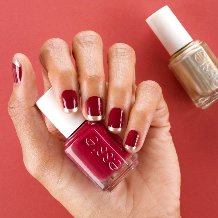 Manicura francesa brillante | Essie