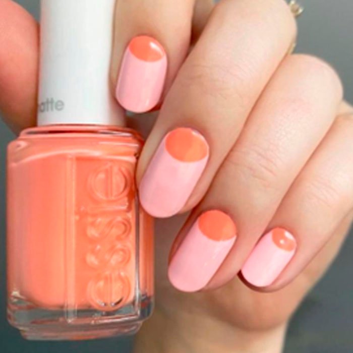 Uñas coral pastel para todos los días | Essie