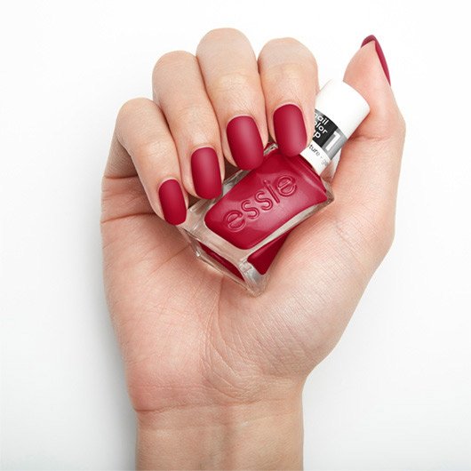 reds - gel couture - manicura efecto gel larga duración - essie