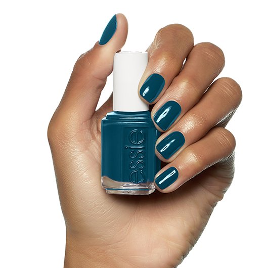 Go Overboard Esmalte De Unas Y Color De Unas Azul Turquesa Oscuro Essie