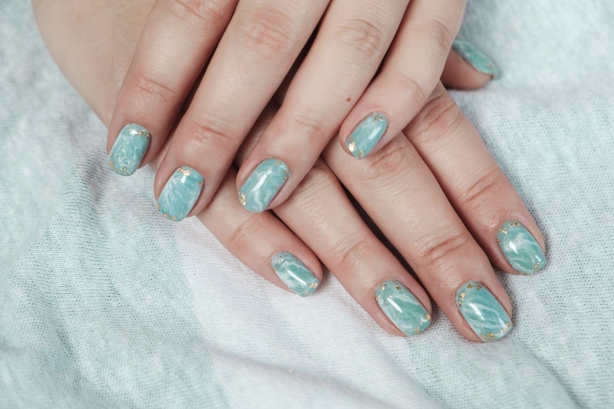 efecto blooming uñas