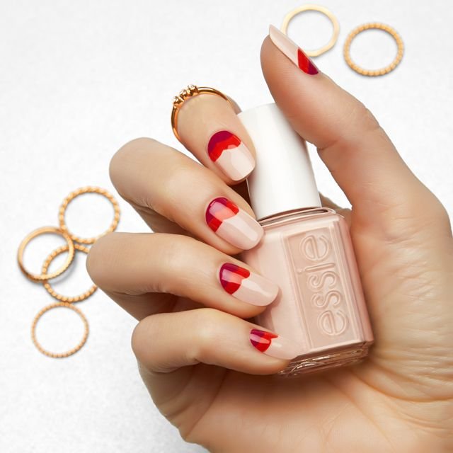 nail art sweet swirl