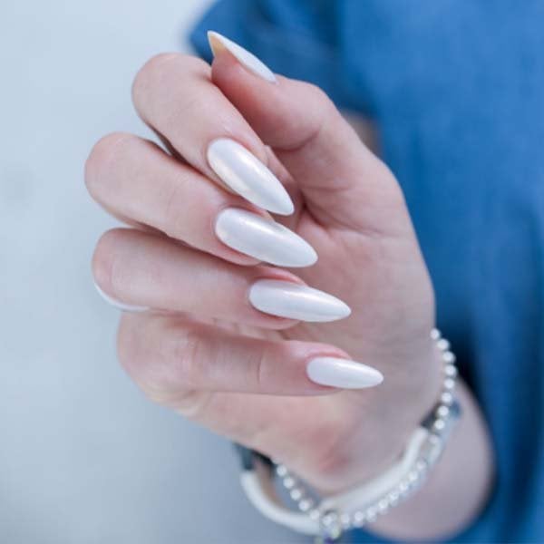 uñas perladas