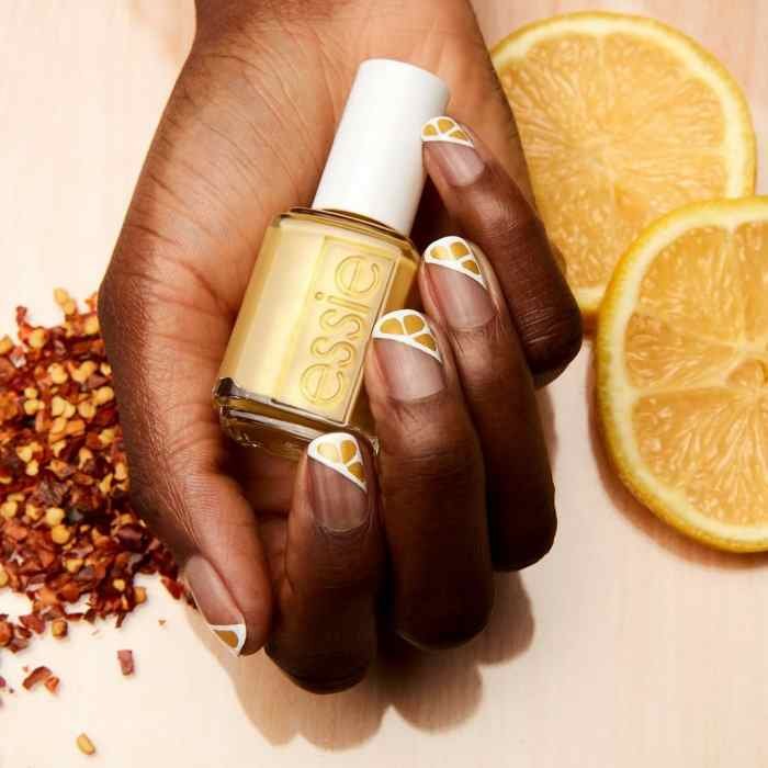Ideas y diseños para una manicura amarilla| Essie