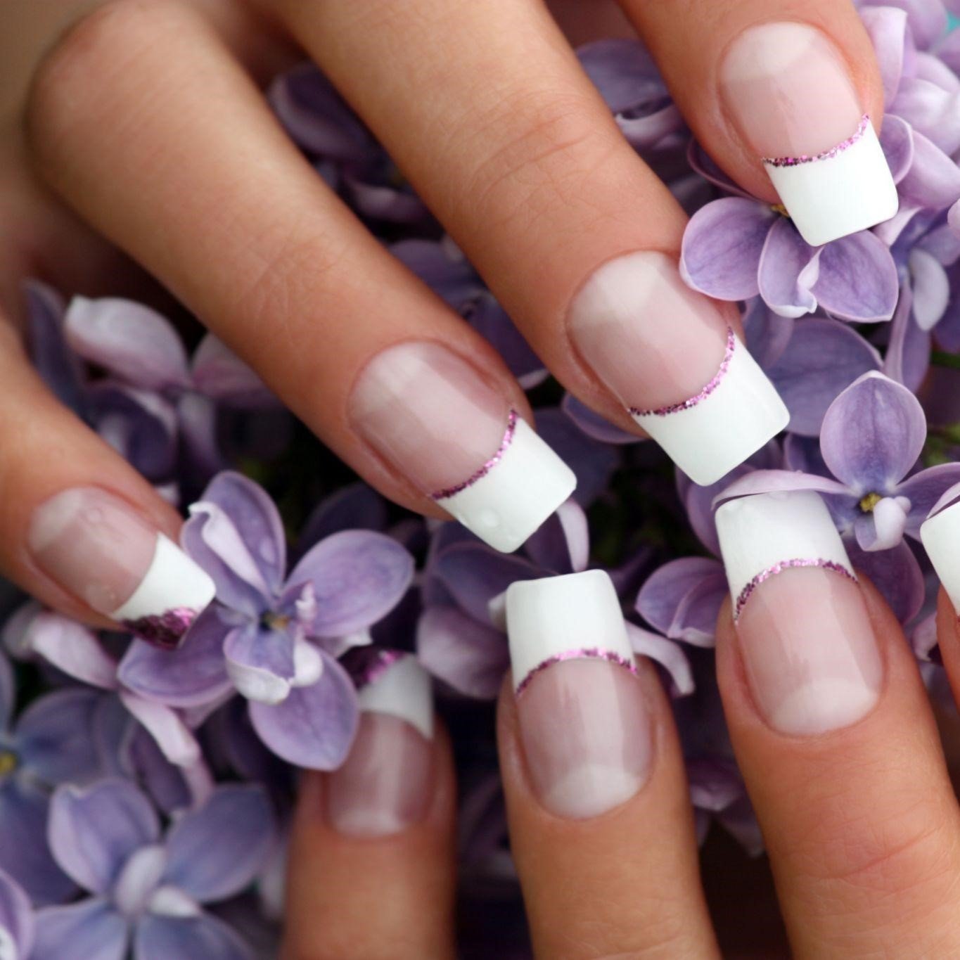 manicura-francesa-metalizada