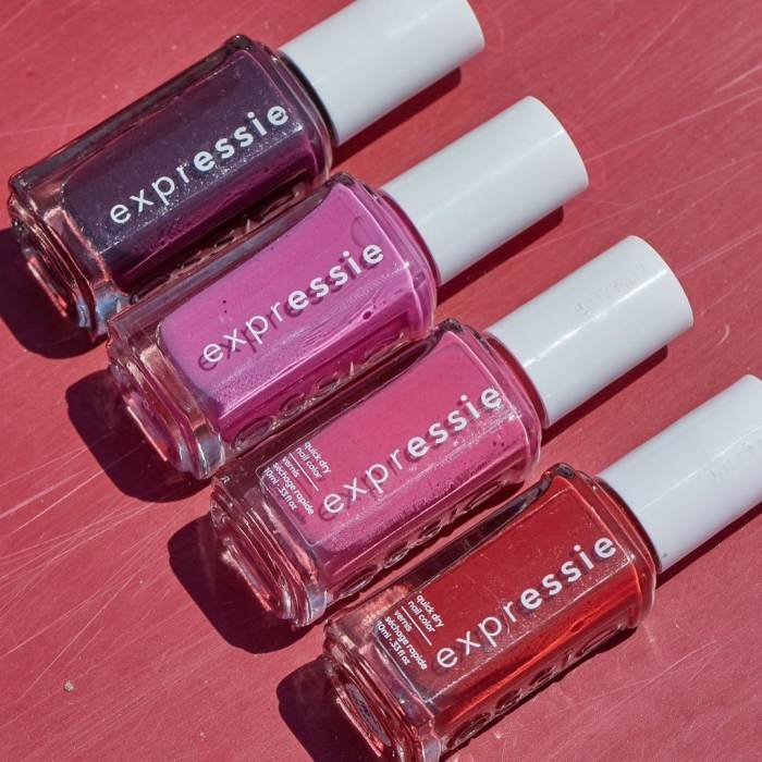 Ideas para manicuras con uñas color frambuesa, versátiles y elegantes| Essie