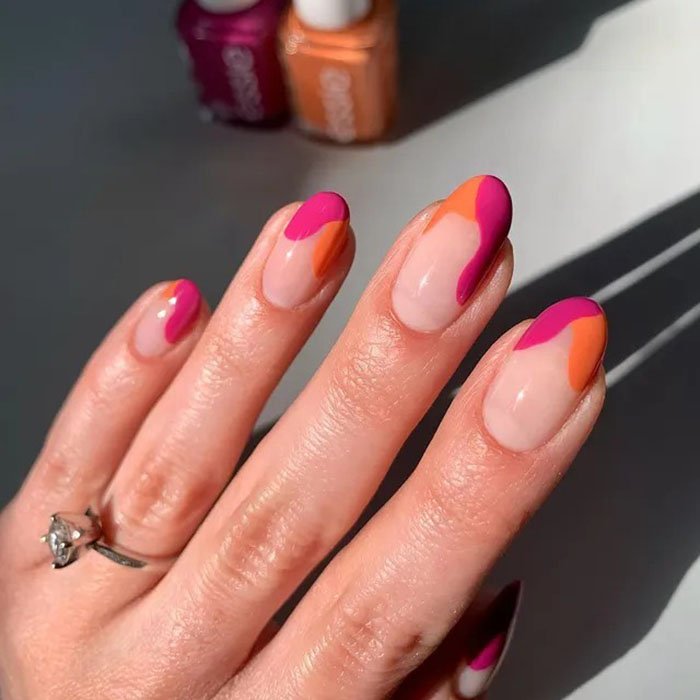 Cómo hacer en casa uñas con ondas de colores | Essie