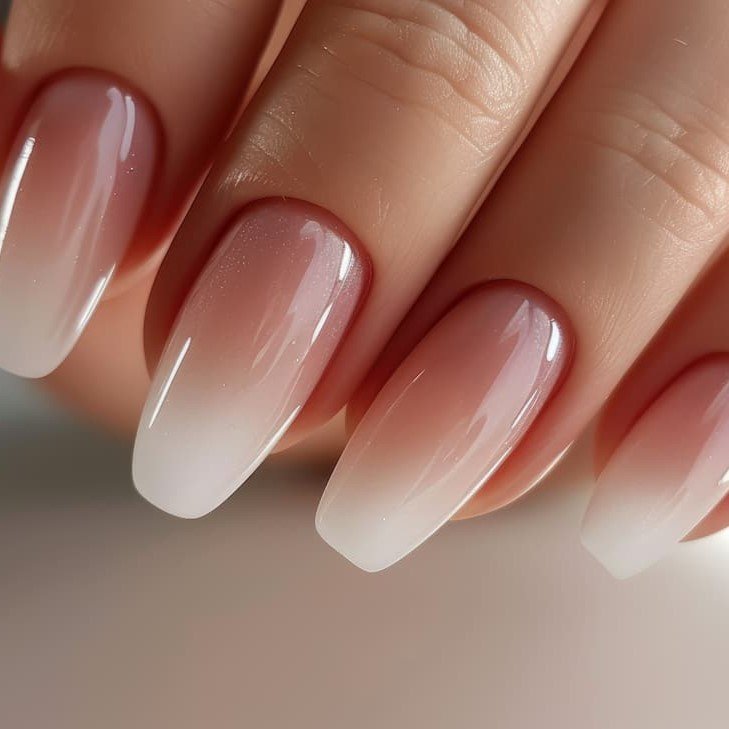 Uñas degradadas francesas: el balance perfecto entre elegancia y creatividad