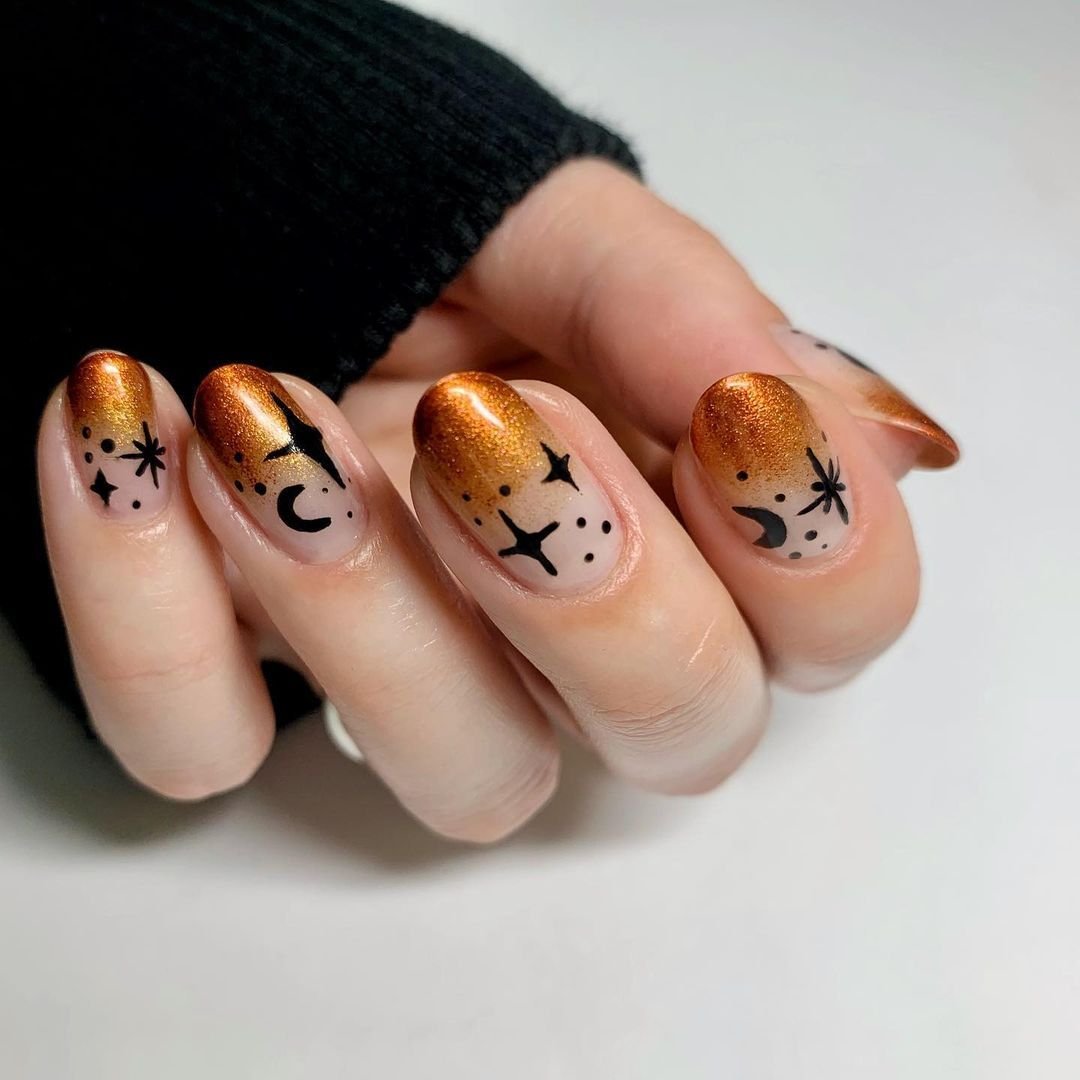 Manicura uñas galaxia ESSIE