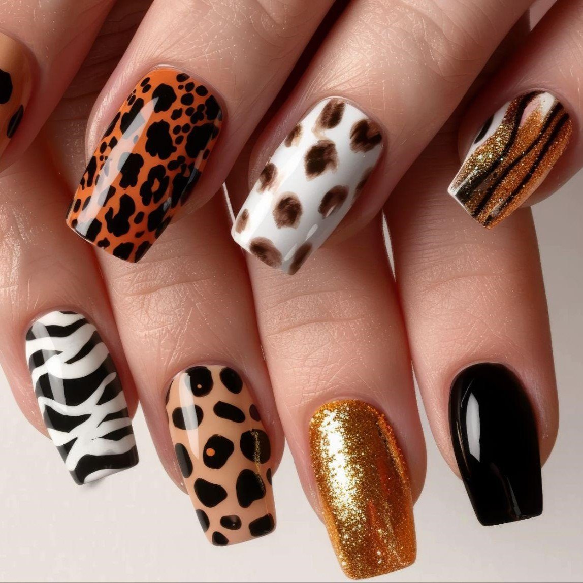 Uñas de leopardo: Súmate a la tendencia animal print