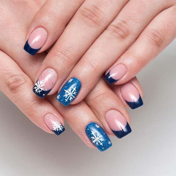 uñas navidad elegantes
