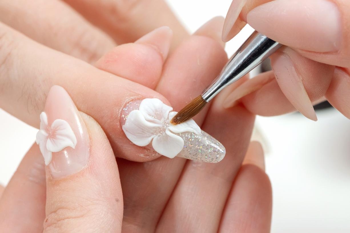 unas de gel o acrilicas
