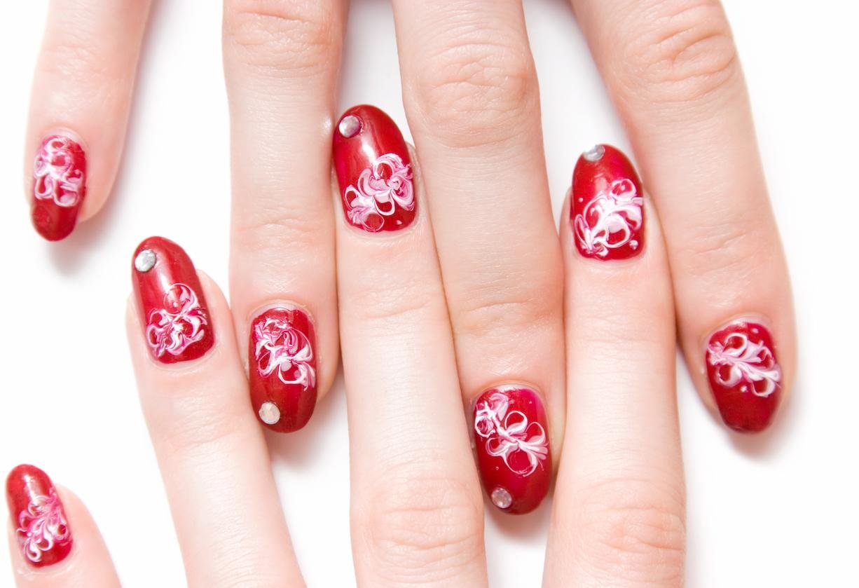 unas de gel o acrilicas