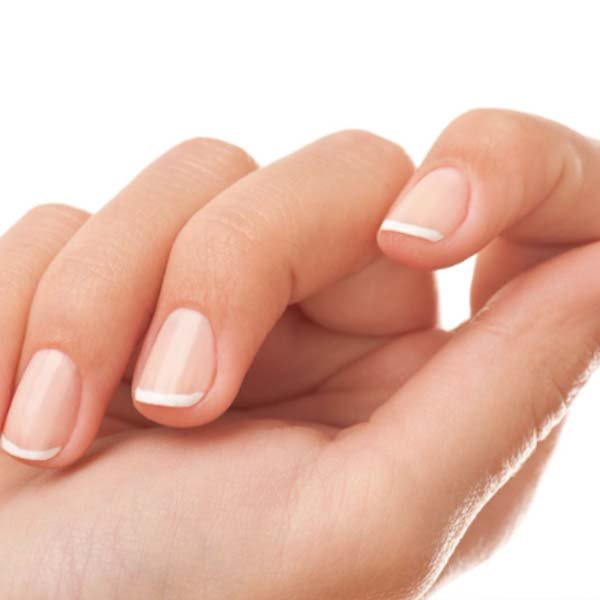 baby french nails