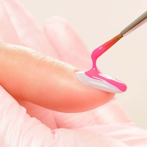 uñas efecto gelatina