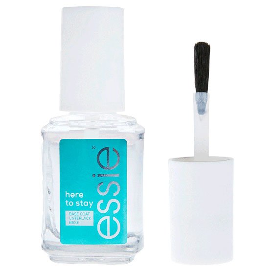 Here to Stay, base coat de essie. Envase y cepillo