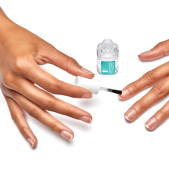 Here to Stay, base coat de essie. Ejemplo de aplicación